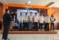 Prosesi pelantikan IKA Teknik Unibrah. 