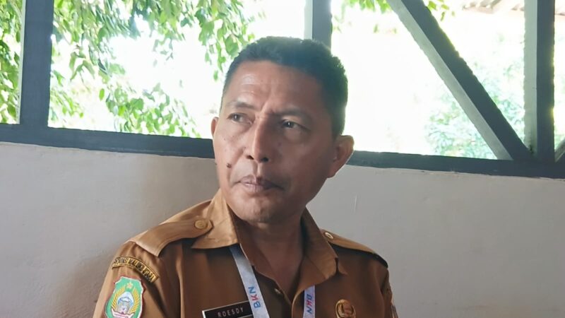 Kepala BKPSDM Kota Tidore Kepulauan, Rusdy Thamrin. 