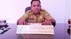 Kepala Bidang Pembinaan Guru dan Tenaga Kependidikan (Kabid GTK) Disdik Kepulauan Sula, M. Rizal Kailul. 