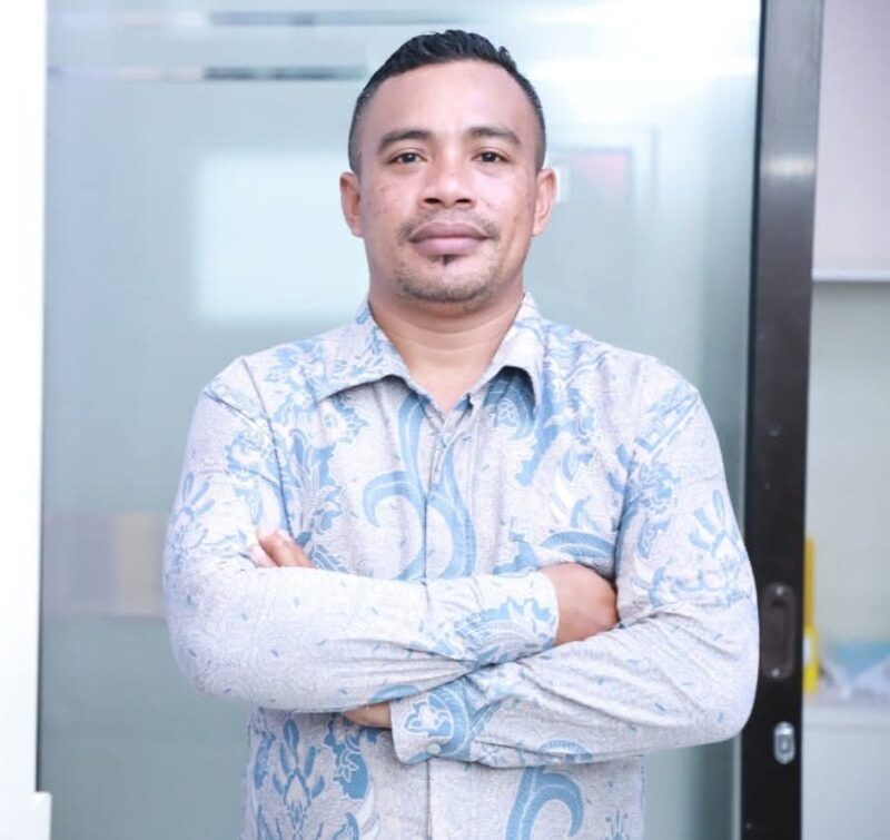 Ketua Lembaga Pemenangan Pemilu (LPP) DPC PKB Tidore Kepulauan, Muhammad Julham. 