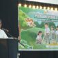 Wakil Wali Kota Tidore Kepulauan, Ahmad Laiman, saat membuka kegiatan Pelajar Peduli Lingkungan. 