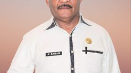Ketua KKST Kepulauan Sula, Hi. Zaidun. 