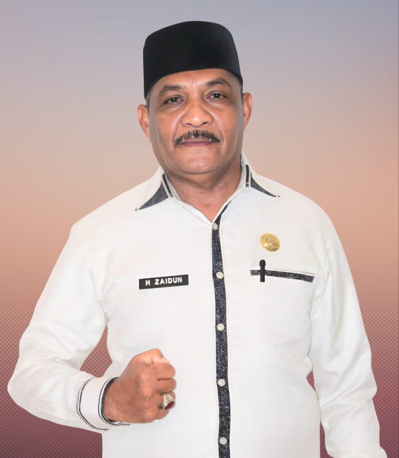 Ketua KKST Kepulauan Sula, Hi. Zaidun. 