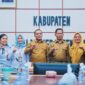 Rapat koordinasi antara Balai Bahasa dan Pemkab Halteng untuk kegiatan revitalisasi bahasa daerah Sawai.