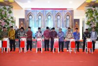 Wakil Wali Kota Tidore Kepulauan, Ahmad Laiman saat membuka STQ Tidore Kepulauan. 