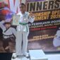 Raihan Pratama berhasil meraih medali perak pada Kejuaraan Taekwondo Winner Championship Open Tournament 2026.
