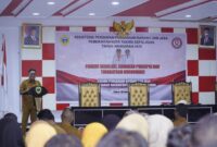 Wakil Wali Kota Tidore Kepulauan, Ahmad Laiman membuka kegiatan secara resmi di Aula Sultan Nuku Kantor Wali Kota Tidore Kepulauan, Selasa (10/2/2026).