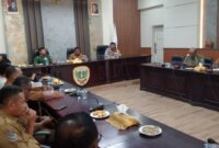 Rapat koordinasi guna mematangkan langkah konkret kesiapan daerah, Selasa (3/2/2026), di Ruang Rapat Wali Kota.