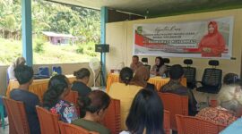 Anggota DPRD Malut, Hj Rahmawati Muhammad saat melakukan kegiatan reses di Desa Yawal, Kecamatan Wasile Selatan, Kabupaten Halmahera Timur, Jumat (30/1/2026).