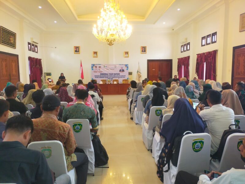 Bimtek Dapodik jenjang SD/SMP se-Kabupaten Kepulauan Sula. 