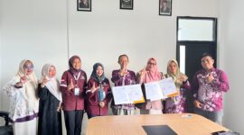 Penandatanganan PKS antara Fakultas Pendidikan Unibrah dan Balai Bahasa Malut.