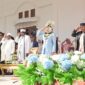 Bupati Kepulauan Sula, Fifian Adeningsi Mus menjadi inspektur upacara Hardiknas 2026.