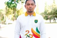 Sekretaris Panitia HUT Kabupaten ke-23, Basiludin Labesi. 