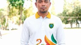 Sekretaris Panitia HUT Kabupaten ke-23, Basiludin Labesi. 