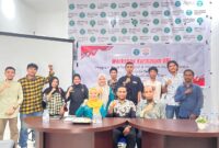 Foto bersama peserta Workshop OBE Fakultas Teknik Unibrah. 