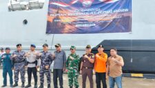 Wabup Kepulauan Sula menjemput rombongan Tim Ekspedisi Rupiah Berdaulat (ERB) 2026.