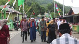 Penjemputan para tamu perayaan Hari Tasyrik. Dokumentasi: Safari Tabaika. 