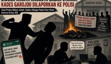 Ilustrasi aksi premanisme yang dilakukan oleh Kades Garojou terhadap salah satu badan syarah yang protes dengan pemotongan insentif
