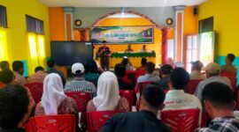 Penyuluhan Hukum Terpadu di Desa Mangoli, Kecamatan Mangoli Tengah. (Dokumentasi: Am Teapon/marasai.di)