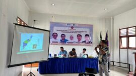 Kegiatan dialog yang dilaksanakan oleh FKP Malut-Makassar dan Unibrah Tidore.