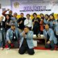 Foto bersama pemateri dan panitia talk show.