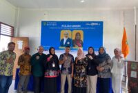 Foto bersama para dosen dari UNIBRAH Tidore dan UNAIR Surabaya usai penandatanganan naskah PKS antara Fikes Unibrah dan FKM Unair Surabaya.