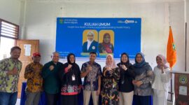 Foto bersama para dosen dari UNIBRAH Tidore dan UNAIR Surabaya usai penandatanganan naskah PKS antara Fikes Unibrah dan FKM Unair Surabaya.