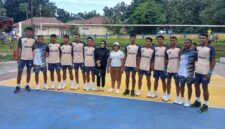 Tim volleyball putra asal Sula berhasil kalahkan perwakilan dari Tidore di Porprov V Malut.