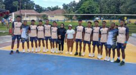 Tim volleyball putra asal Sula berhasil kalahkan perwakilan dari Tidore di Porprov V Malut. 