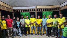 Persiapan menjelang Piala Dunia disambut dengan semangat eforia Fanatik Brazil Sula dengan menyiapkan tempat nobar.