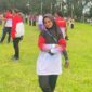 Annabiya Nurdin, mahasiswa Unibrah yang mengikuti Pororov di Tobelo. 