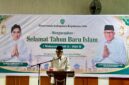 Wakil Bupati Kepulauan Sula, M. Saleh Marasabessy saat memberikan sambutan. 