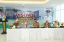 Tim Visitasi Provinsi Maluku Utara bersama Pemerintah Kabupaten Kepulauan Sula. (Dokumentasi: Diskominfo Kepulauan Sula). 
