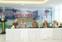 Tim Visitasi Provinsi Maluku Utara bersama Pemerintah Kabupaten Kepulauan Sula. (Dokumentasi: Diskominfo Kepulauan Sula).