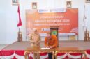 Bupati Fifian bersama Kepala BPS Kepulauan Sula, Syahrul.. 