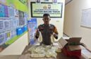Anggota Polsek Bacan Timur berhasil amankan minuman keras.