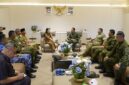 Audiens anrtara Gubernur Maluku Utara, Sherly Laos, dengan Panglima Komando Gabungan Wilayah Pertahanan (Pangkogabwilhan) III, Letjen TNI Lucky Avianto, di Kantor Gubernur