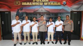DPD Parti Gerindra saat bertemu dengan Kapolda Maluku Utara, Irjen Pol. Arif Budiman, S.I.K., M.H.,