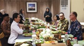 Gubernur Sherly Jamu Dubes Austria dengan Nuansa Tradisional