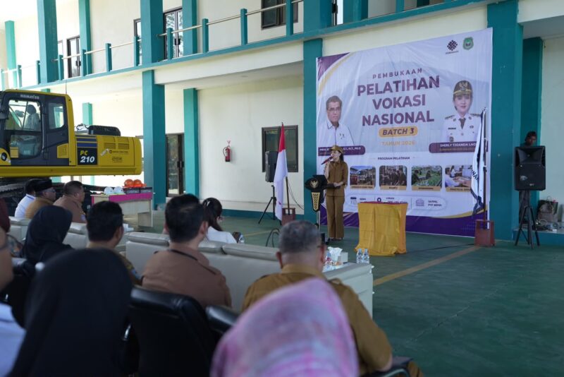 Gubernur buka pelatiahan vokasi nasional banch 3