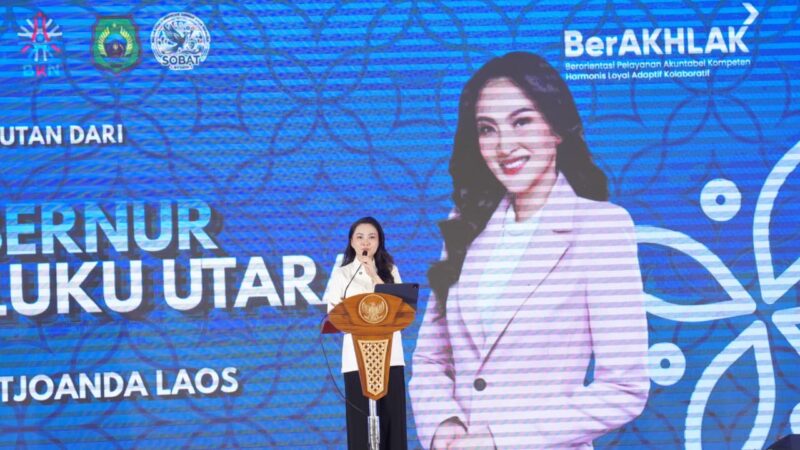 Gubernur Malut, Sherly Laos. 