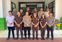 Polres Halmahera Utara melakukan kunjungan ke Kajari Halmahera Utara