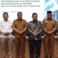 Sekda Malut Samsuddin A Kadir bersam BPK Perwakilan Malut dalam kegiatan Pemantauan Tindak Lanjut Rekomendasi Hasil Pemeriksaan (TLRHP) dan Pemantauan Penyelesaian Kerugian Daerah Semester I Tahun 2026.