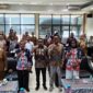 Staf Ahli Gubernur Bidang Ekonomi, Keuangan, dan Pembangunan, Abdullah Assagaf dalam kegiatan workshop eliminasi AIDS, TBS dan Malaria