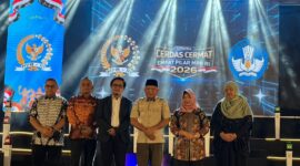 Wagub Malut Sarbin Sehe menghadiri pembukaan cerdas cermat 4 pilar