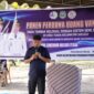 Wagub Malut, Sarbin Sehe saat panen udang vaname di Halmahera Barat
