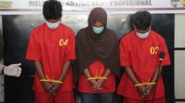 3 tersangka kasus pembunuhan Riswan Umasugi berhasil diamankan oleh Polres Sula