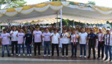 Anggota KMI bersama dengan Wagub Malut, Sarbin Sehe