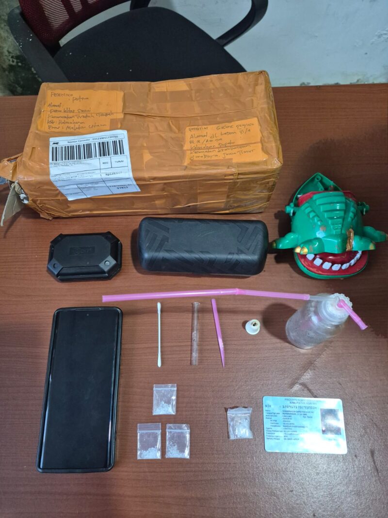 Barang bukti narkoba