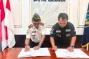 Kepala Lapas Kelas IIB Sanana dan Kepala YLBH Walima Sula